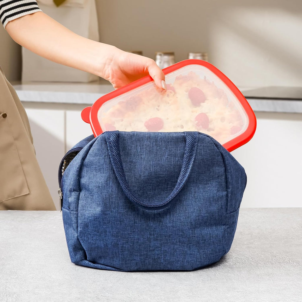 NUTRIUPS Tempered Glass Baking Dish - One Serving Oven Bakeware with Lid | Clear 1.25L Size