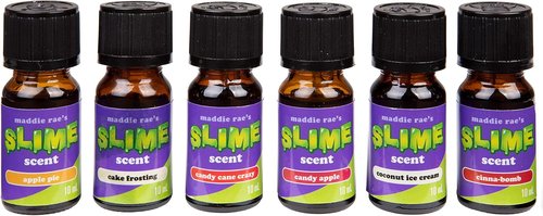 Maddie Rae's Slime Yummy Scented Oils - 12 Pack of 10ml Natural Food Fragrance Bottles for Diffusers & Crafts