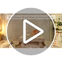 8.5-Inch Square Wood Riser Display Stand for Farmhouse Home Decor