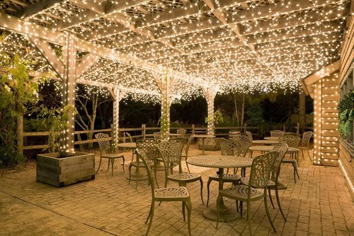 612 Vermont Clear Christmas Lights - 100 Bulbs on White Wire, UL Approved for Indoor/Outdoor Use, 18ft Length