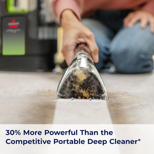 BISSELL® Little Green® Max Pet Portable Carpet Cleaner - Deep Clean Upholstery & Auto with Stain Tool | Compact Design
