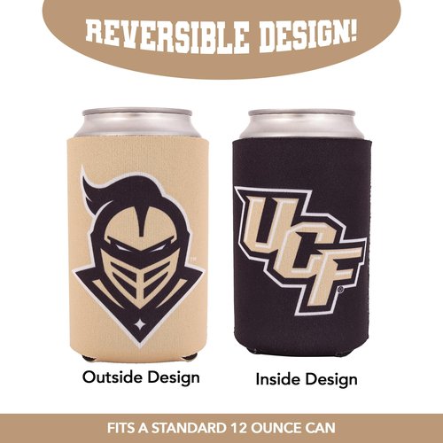 Desert Cactus University of Central Florida Can Insulator Beverage Cooler 2 Pack Foam Beverage Holder Knights UCF (2 Pack Can)
