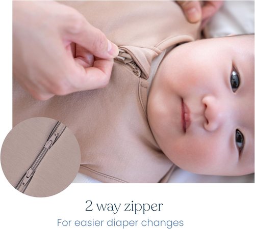 HALO SleepSack Swaddle - SuperSoft Bamboo Viscose, 3-Way Adjustable Design, 2 TOG, 2-Way Zipper