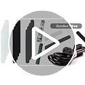 12-Piece Silicone Wrapping Paper Holders and Slap Bands for Home Storage