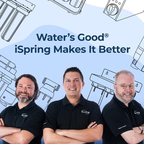 iSpring TDS 3-Button Digital Water Quality Test Meter with Temperature Test Function