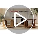63-Inch Rustic Farmhouse Console Table for Entryway or Living Room
