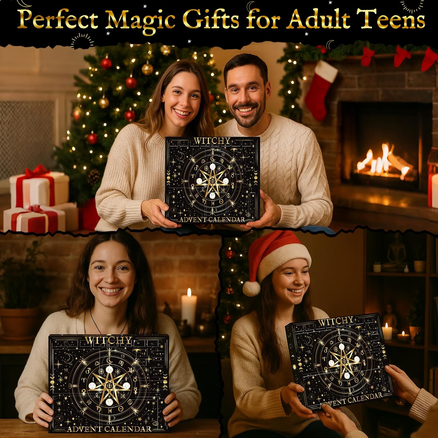 Regine Switzerland Magical Witchcraft Advent Calendar - Healing Crystals, Herbs & Candles | Unique Gifts for Women & Teens