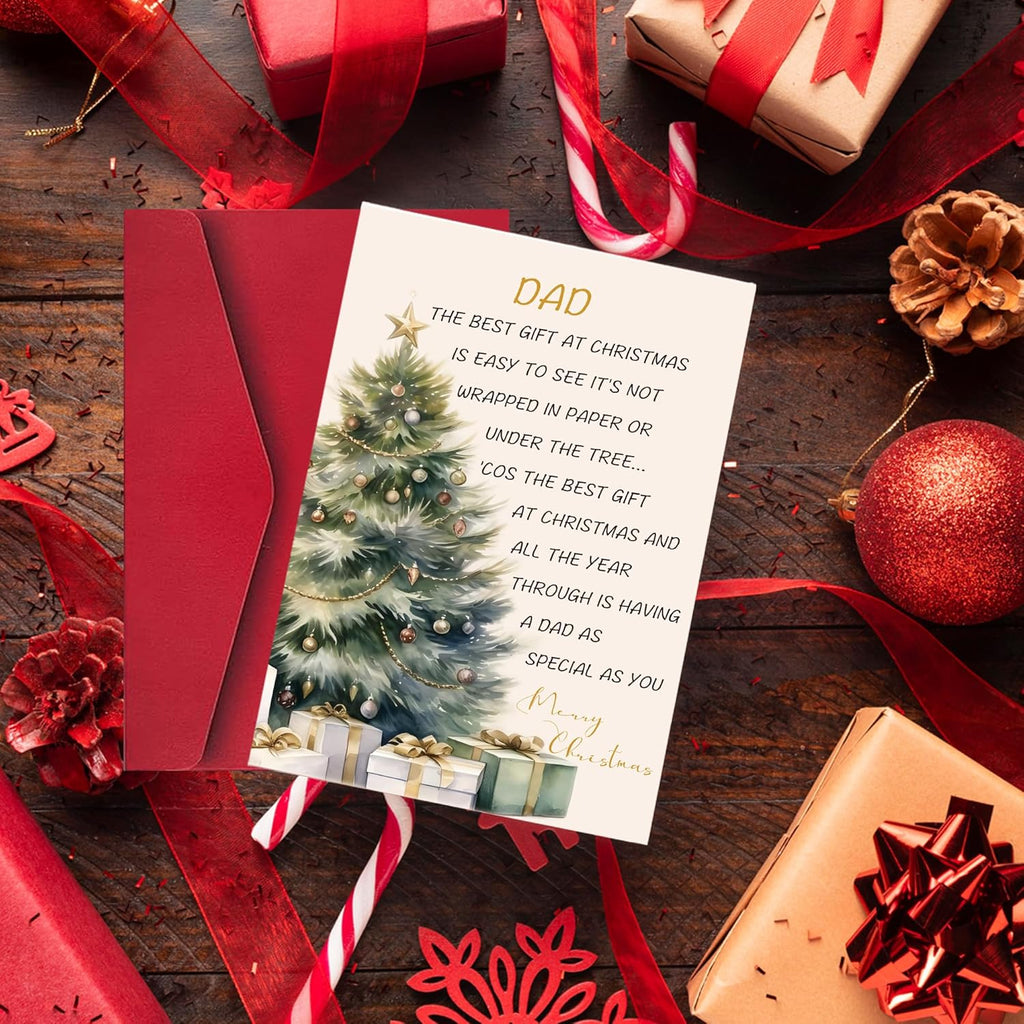 Regine Switzerland Merry Christmas Cards for Son - Heartwarming Gift with Envelope | Perfect for Family Celebrations