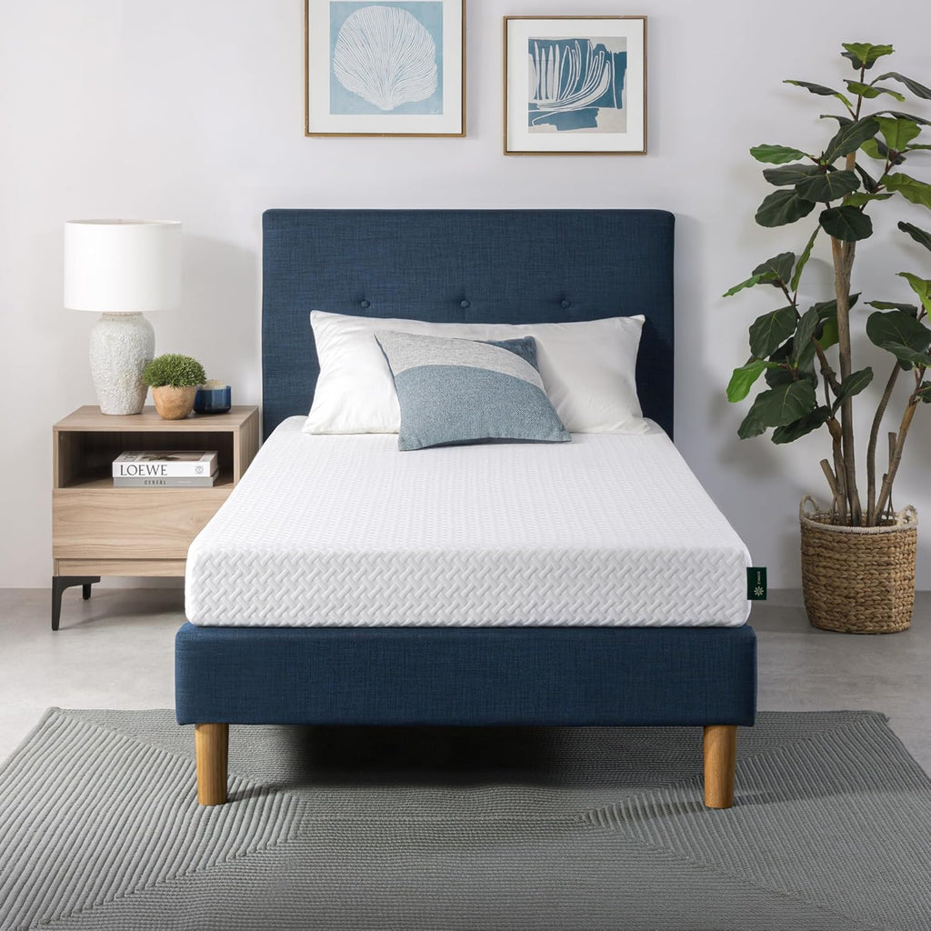 ZINUS 6 Inch Twin Memory Foam Mattress - Cooling Essential, Medium Feel, Breathable & Safe Materials