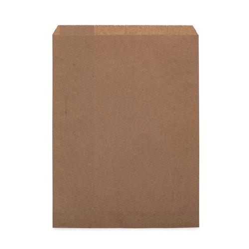 Prime Line Packaging Flat Paper Bags, Kraft Merchandise Bags for Small Businesses, Crafts, Prints, Cards, Photos, Wrapping, Shopping, Bulk, 10x13, 100 Count