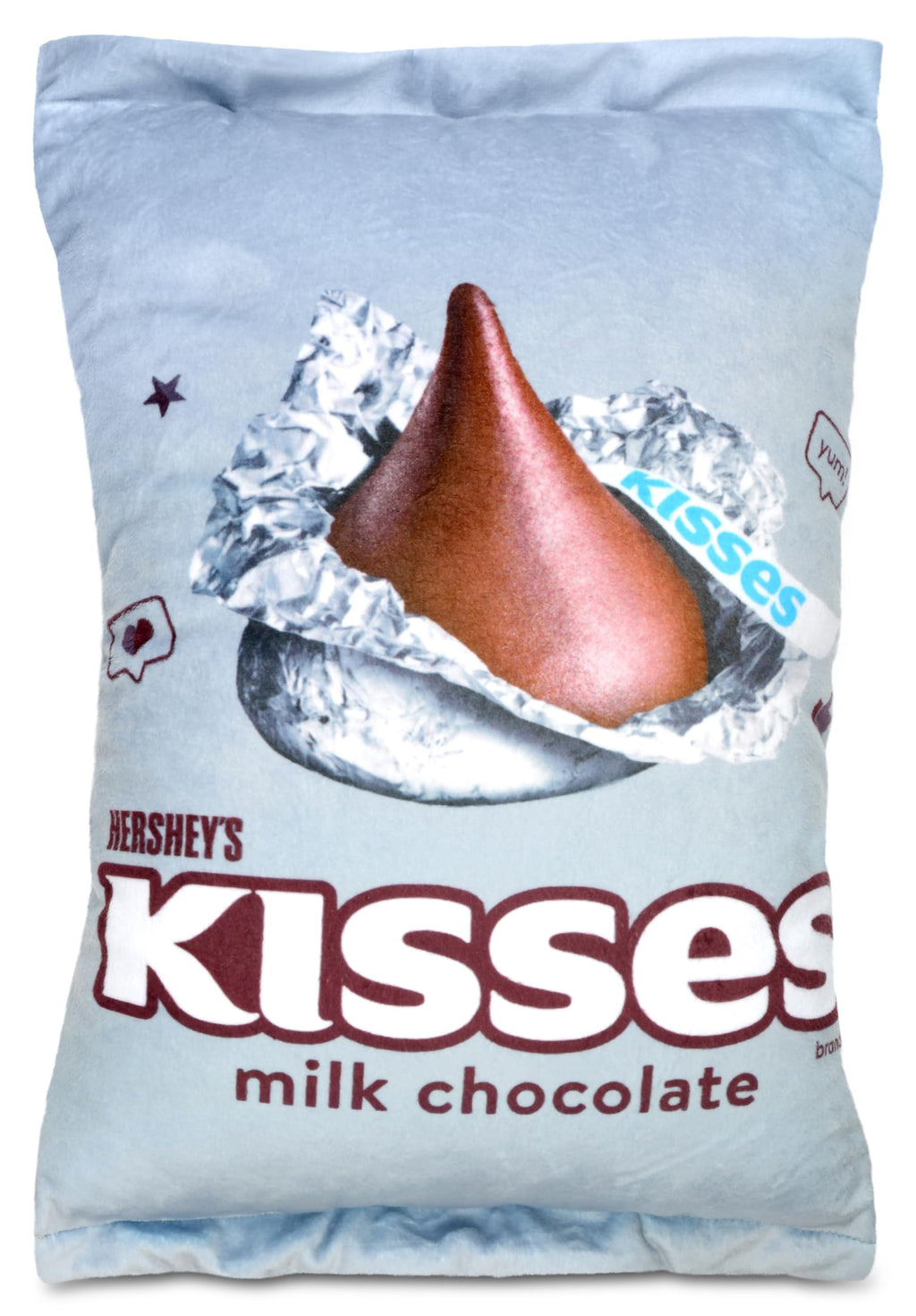 iscream Hershey's Chocolate Kisses 16" x 13" Pillow Set with Mini Kiss Pillows