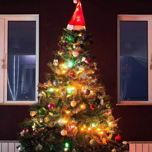 Minetom Clear Christmas Lights - 100 Count Mini String Lights | 26.5 Feet Waterproof for Indoor & Outdoor Use