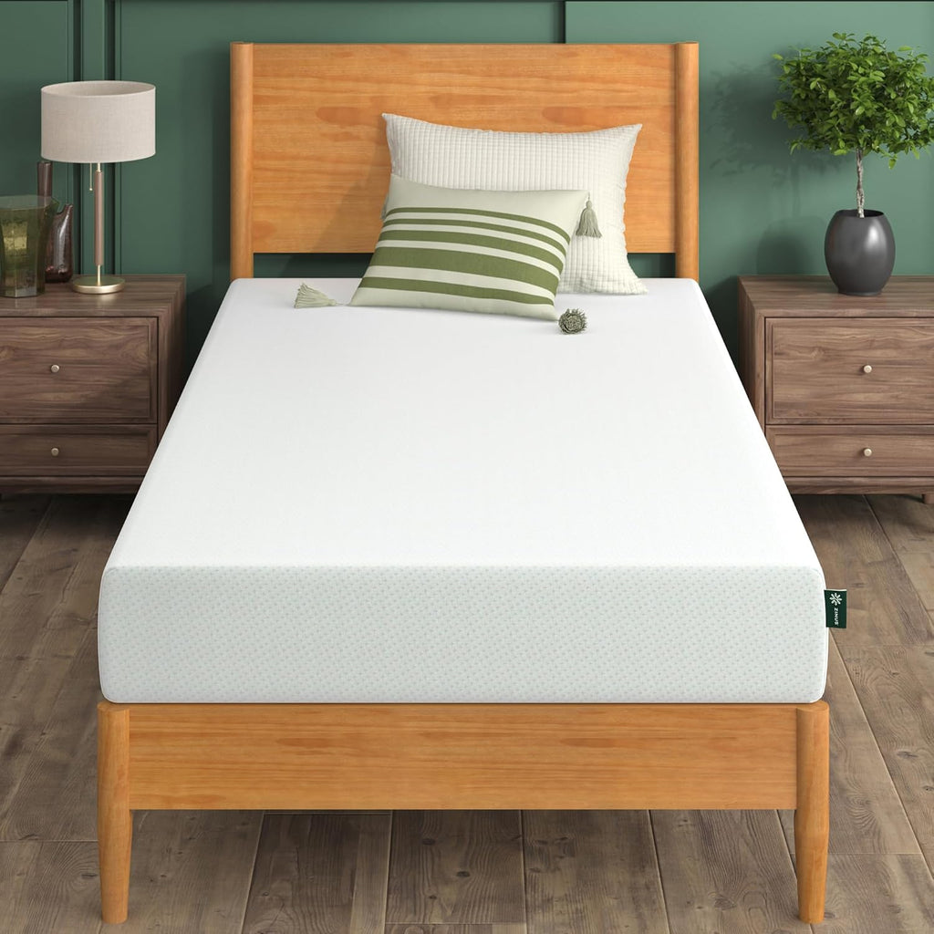 ZINUS Memory Foam Mattress - 8 Inch Green Tea Comfort | Twin XL Size for Ultimate Support