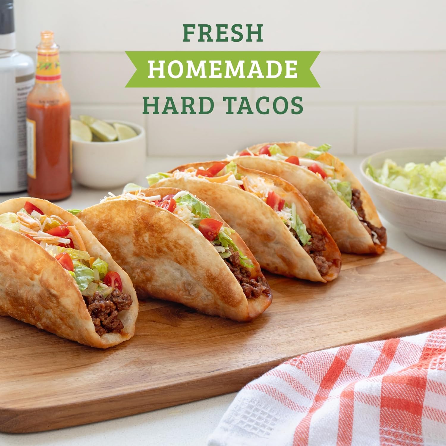 Skiennix Taco Shell Molder & Maker - Stainless Steel Tool for Oven & Air Fryer | 2-Pack, Dishwasher Safe, 6-8 Inch