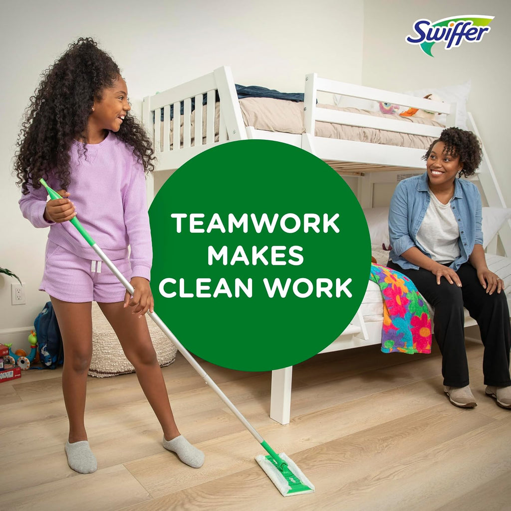 Swiffer Sweeper Dry Sweeping Pad Refills - Unscented 40 Count for Effortless Floor Cleaning