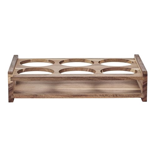 Mikasa Glenwood Double Old Fashioned Whiskey Bar Caddy Set, 7 Piece