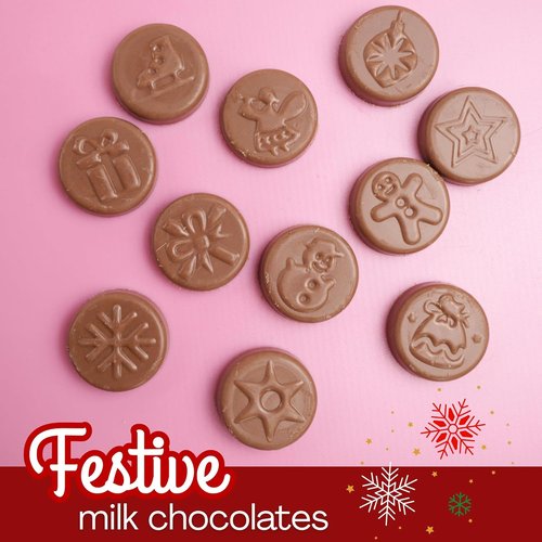 Hello Kitty | 2023 Christmas Countdown Calendar - 24 Milk Chocolate Pieces for Kids, 1.76 Ounces