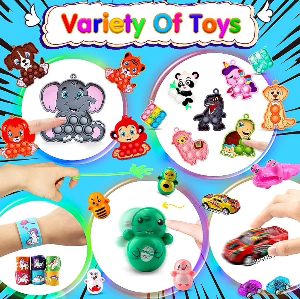 Skiennix 1000 PCS Fidget Toys Bulk - Perfect Party Favors & Classroom Prizes for Kids