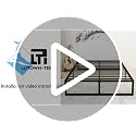 Queen Size Metal Platform Bed Frame, Heavy Duty Steel Slat Support