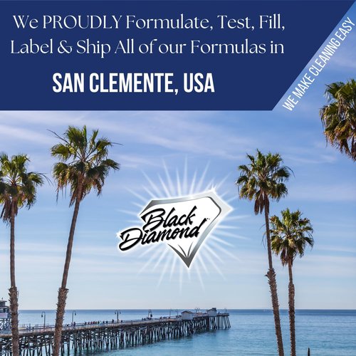 Black Diamond Stoneworks Granite Counter Cleaner: USDA Certified BIOBASED- Safe for Granite and other stone countertops. Safe for food contact formula to keep your countertops looking fresh and clean!