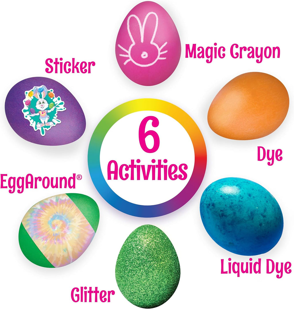 PAAS Easter Egg Decorating Bundle - Deluxe & Cosmic Kits with Food Safe Dye | Family Fun Activity (3 Pieces)