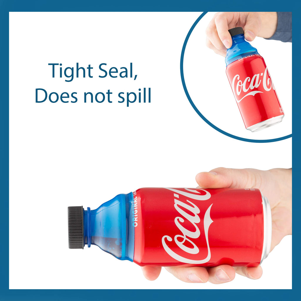 Reusable Soda Can Lids - 12-Pack Spill-Proof, Snap-On Covers for Freshness and Protection, Multi color Can Toppers Set of 12