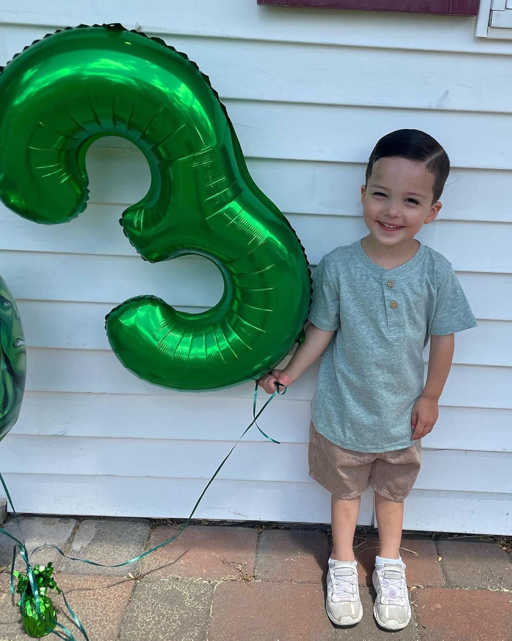 Regine Switzerland Giant 40-Inch Dark Green Number 60 Balloon - Perfect 60th Birthday Party Decoration