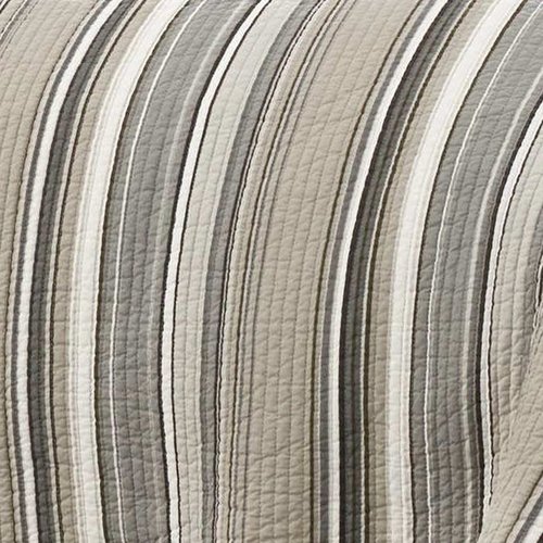 Stone Cottage - Fresno Collection - Quilt Set - 100% Cotton, Reversible Bedding with Matching Sham(s), Queen, Neutral