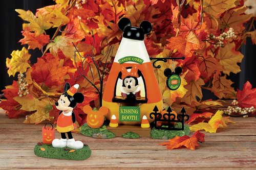 Department 56 Mickey Mouse Buys a Ticket Figurine - 3 Inch Halloween Village Accessory | Multicolor