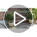 27.5-Inch Artificial Boxwood Topiary Ball Trees - Set of 2 UV Resistant