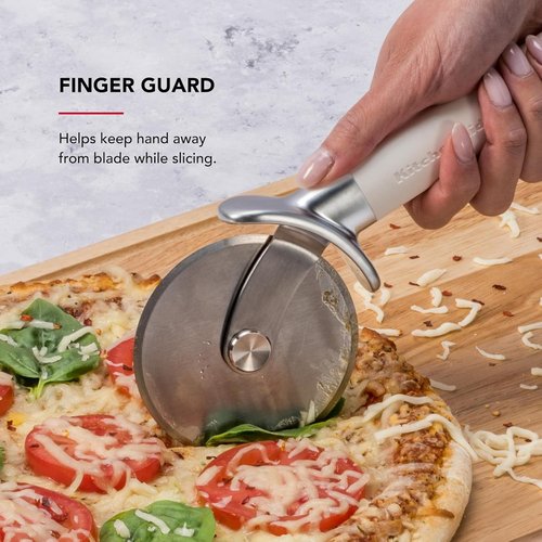 KitchenAid Pizza Wheel - Effortless Slicing for Perfect Pizzas | Durable Stainless Steel Design