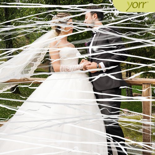 100pack No Mess Streamers,Romantic White Confetti Poppers for Wedding Toss,Hand Throw Party Poppers For Engagement Birthday Party,Graduation,Christmas,New year Celebrations(White,100pcs)