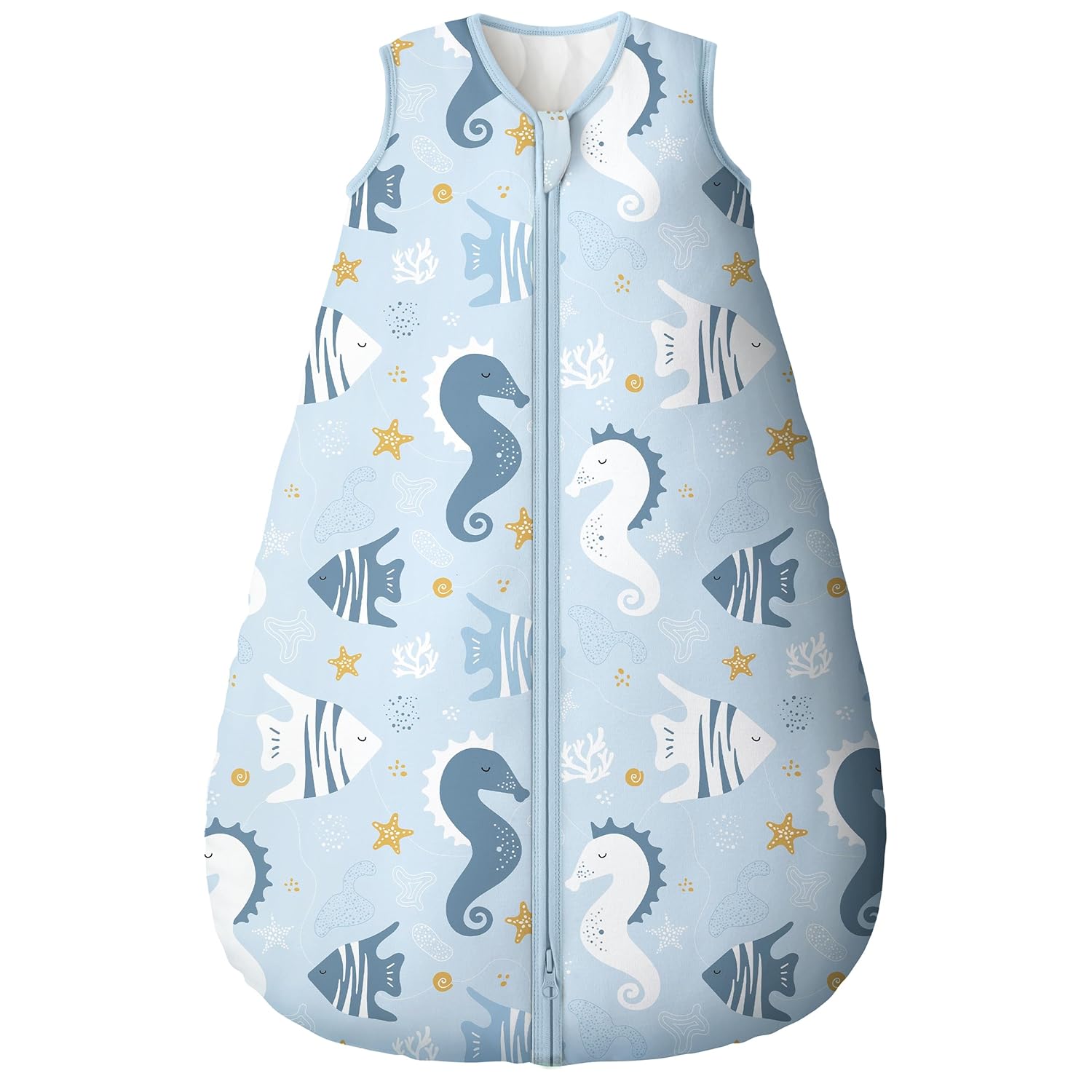 Yoofoss Baby Sleep Sack - 0-6 Months TOG 2.5 Wearable Blanket | 100% Organic Cotton, Warm & Comfy