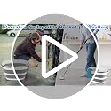Collapsible Mop Bucket with Handle - 16L Square Foldable Cleaning Bucket