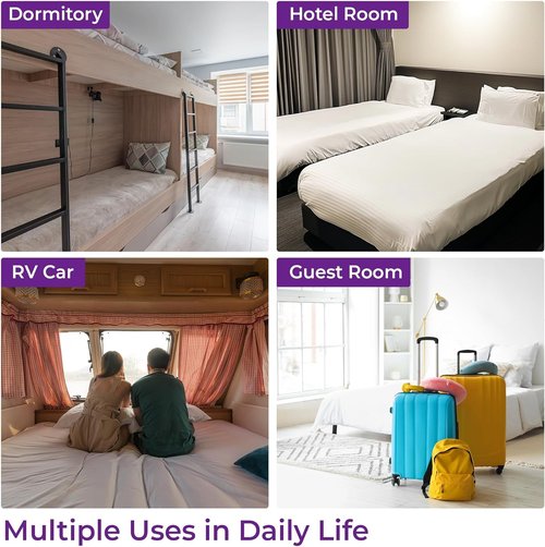 GAESTE Twin Cooling Memory Mattress - Medium Firm CertiPUR-US Certified Foam for Pressure Relief | 6 Inch, Fiberglass Free