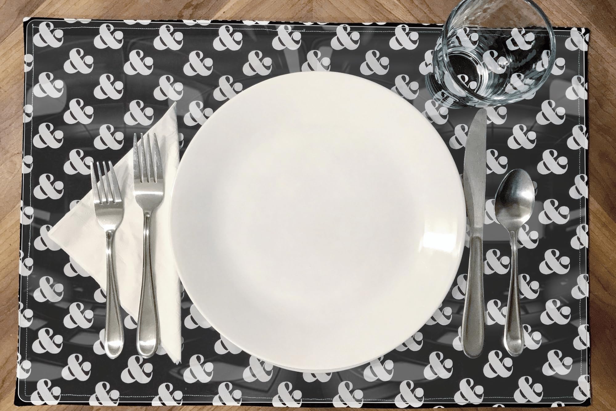 ExactMade - Clear Placemats Set of 2, USA Made, 12 x 18 Inch Rectangle, 2mm Thick Ultra Clear Smooth Vinyl, Safe, for Table