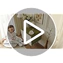 Extra-Thick Pet Scratch-Resistant Nightstand Tablecloth - Olive Green, 51.2 x 15.7 Inches with Gold Tassels