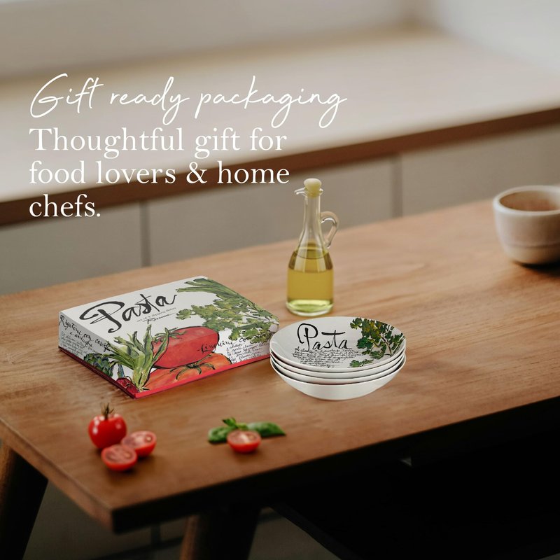 Rosanna Pasta Italiana Small Dipping Bowls – Porcelain Sauce Dishes, Perfect Side Dish Bowls for Bread, Olive Oil, Condiments & Dips