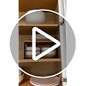 Stackable Kitchen Cabinet Shelf Risers - Set of 2 Countertop Spice Racks