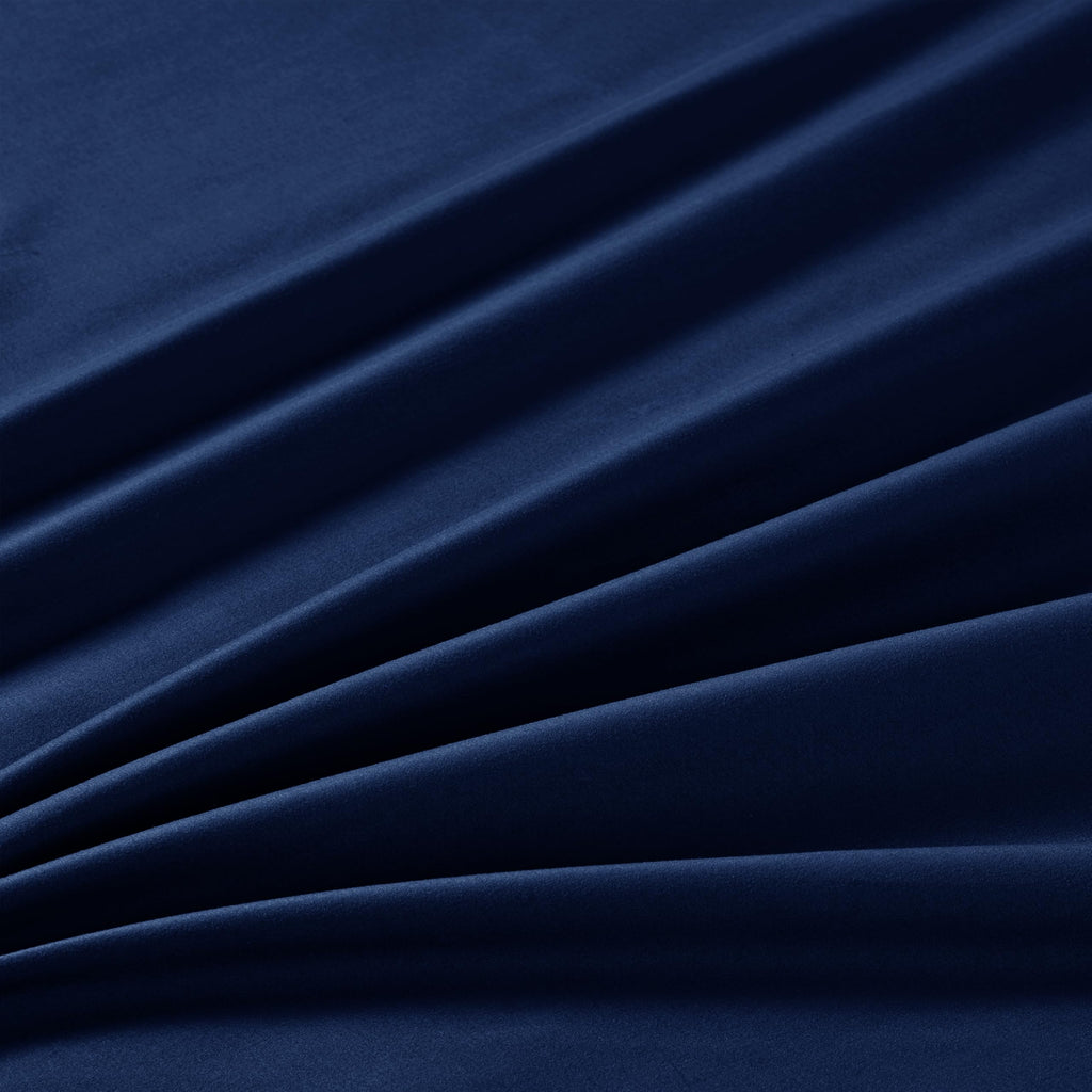 Manyshofu Extra Deep Pocket King Size Sheets - Hotel Luxury 1800 Thread Count Sheets & Pillowcases - Microfiber Bedding Set up to 24" Mattress - Navy Blue Bed Sheets 18-24 Inch Deep Pockets - 4 Piece