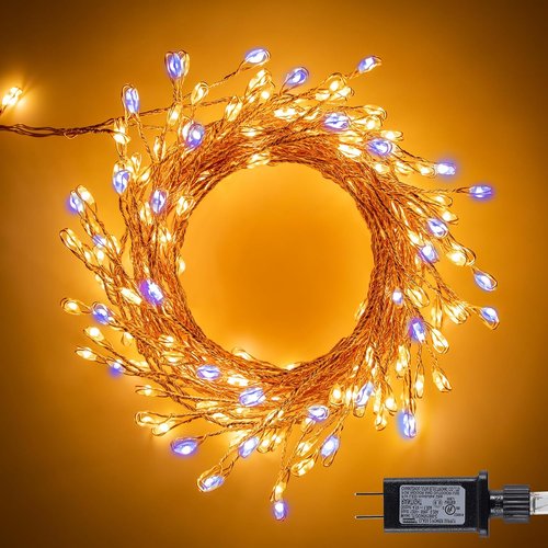 Fairy Lights | 10FT 200LED Twinkle String Lights - Waterproof Indoor & Outdoor Decor for Home & Garden