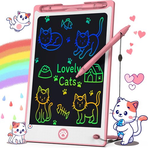 Hockvill LCD Writing Tablet - 8.8 Inch Drawing Pad for Kids | Perfect Easter Gift for Ages 3-7