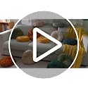 Round Velvet Pleated Throw Pillow - 15-inch Pumpkin Accent Cushion