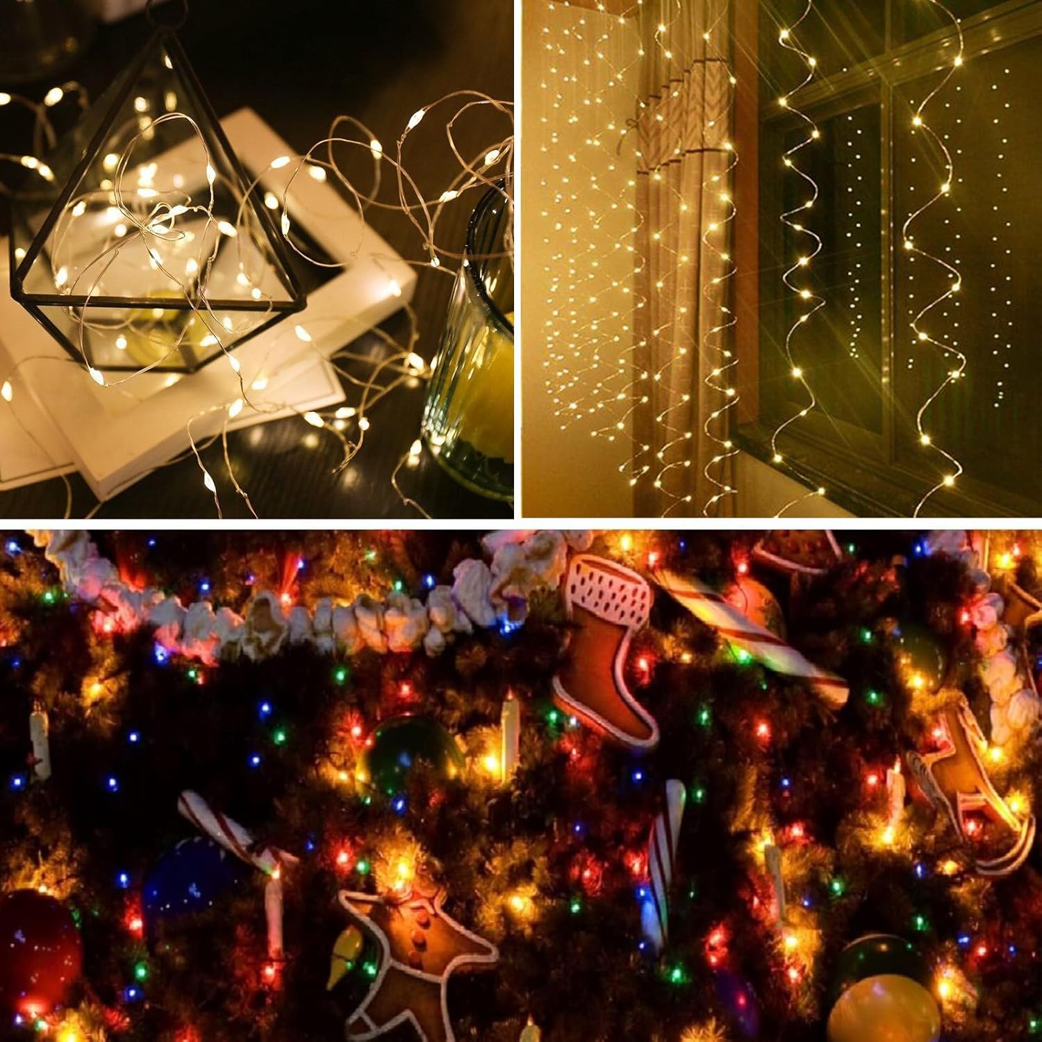 Skiennix 50 LED Fairy Lights - Waterproof Starry String Lights with Timer | 16FT for Indoor/Outdoor Use