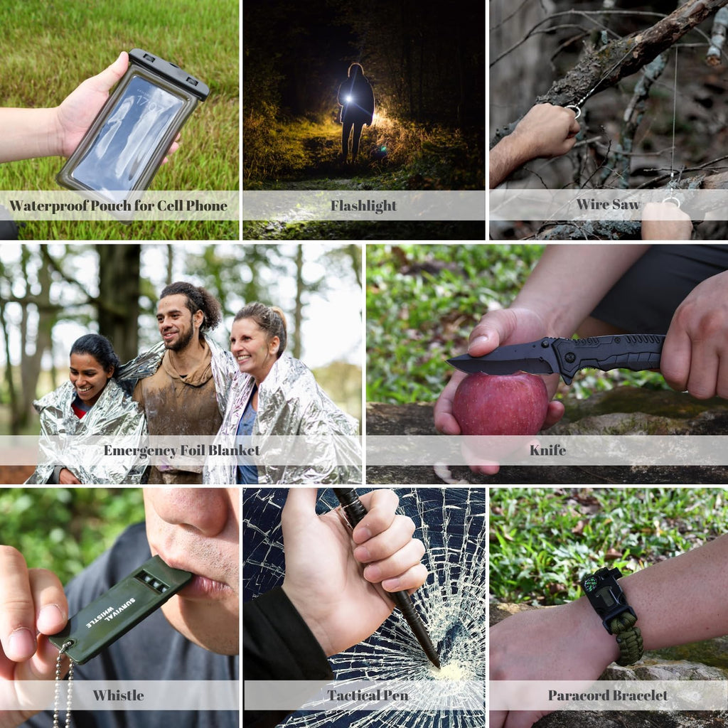 Survival Advent Calendar - 24-Day Countdown Kit for Men & Teens | Perfect Xmas Gifts for Outdoor Adventures