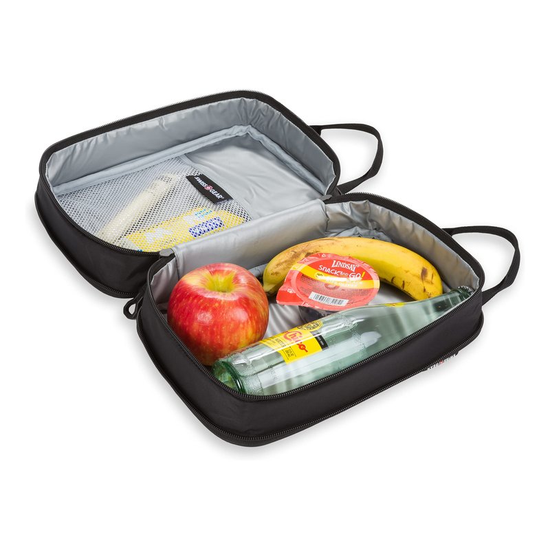 SwissGear 3733 Collapsible Insulated Lunch Bag, Black/Red
