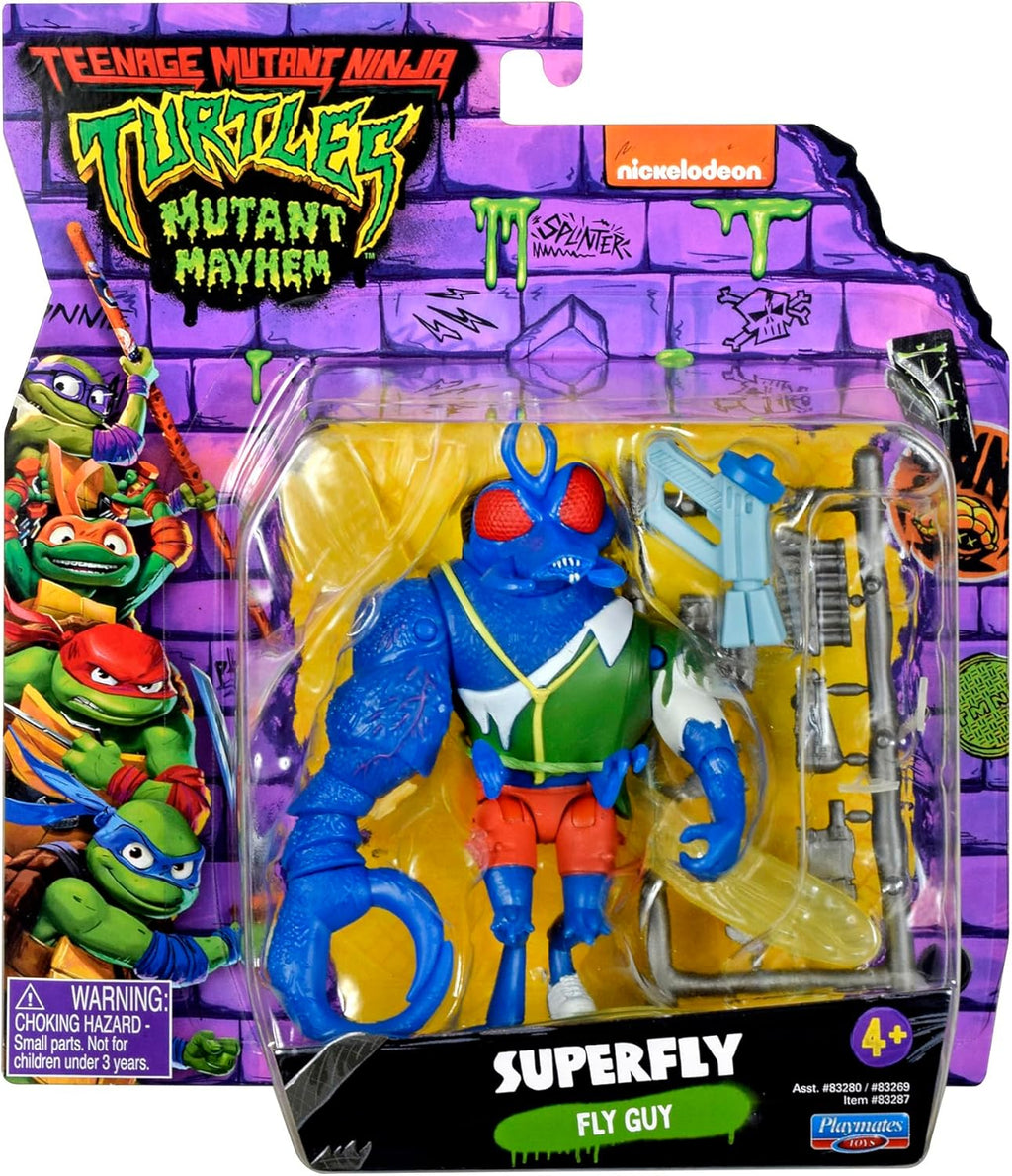 Playmates Toys | Teenage Mutant Ninja Turtles 4" Super Fly Action Figure - Collectible Toy