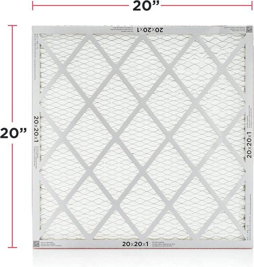 Frigidaire PureAir® MERV 8 Allergen Electrostatic Pleated HVAC Filters - 20x20x1 Size, 6 Pack