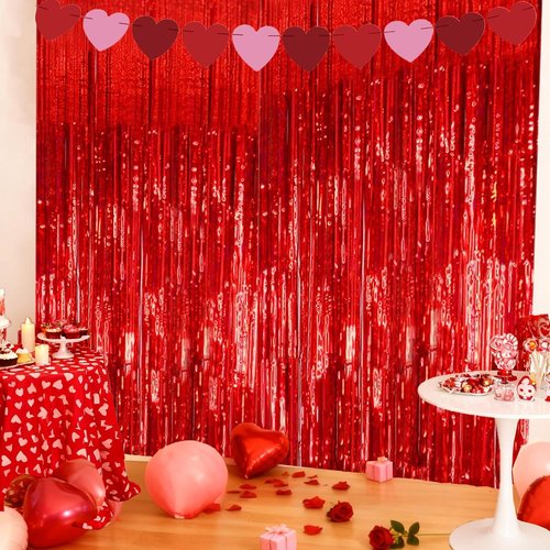 Galentines Day Decorations | Valentine's Decor Backdrop Banner for Wall & Door - Indoor/Outdoor Use
