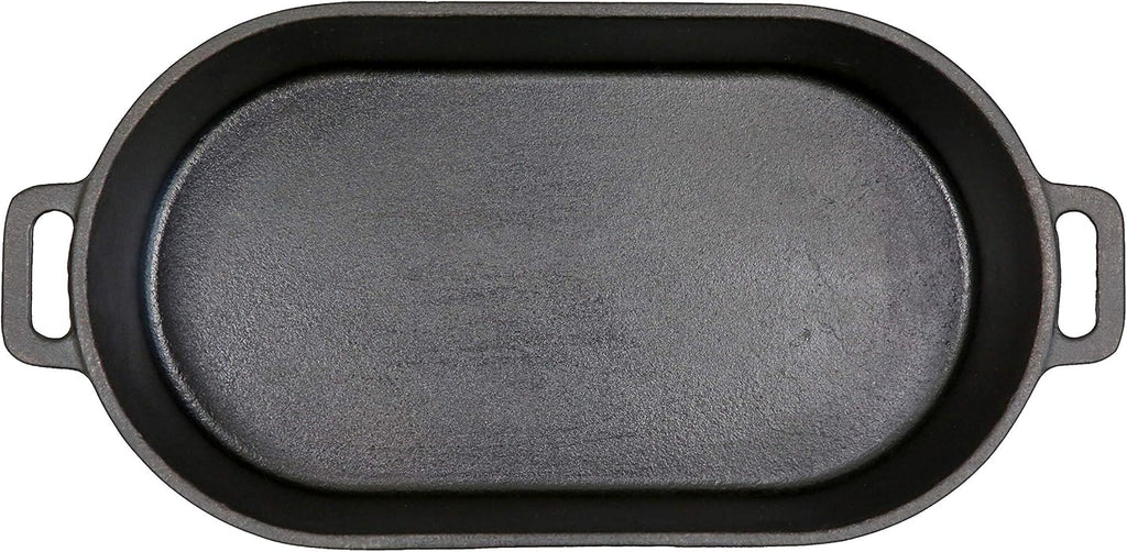 Pit Boss 6Qt. Cast Iron Roaster with Lid - Durable Cookware for Perfect Roasting and Baking